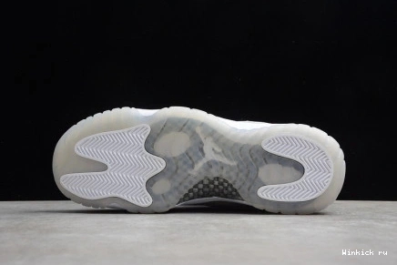 SILVER - WHITE METALLIC 11 JORDAN RETRO 1127